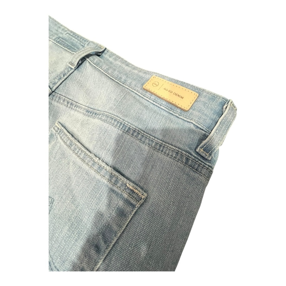 AG Adriano Goldschmied Saige Crop High Rise Straight, Size 28 - Picture 12 of 16